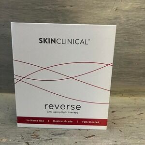 SkinClinical Reverse Anti Aging Light Therapy In-Home Use Medical Grade New